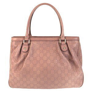 Gucci bag Tan Beige Sukey tote leather ssima shoulder pink